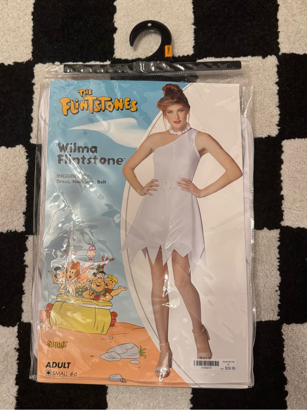 New Spirit Wilma Flintstone Costume Women’s Size Small NWT